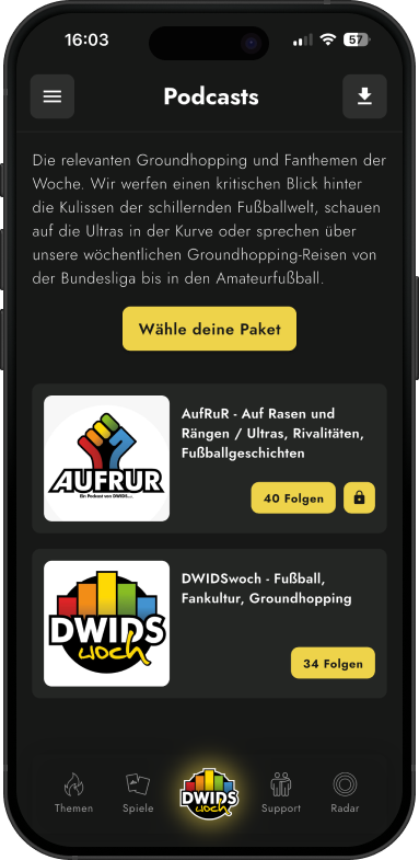 DWIDS Podcasts: AufRuR und DWIDSwoch